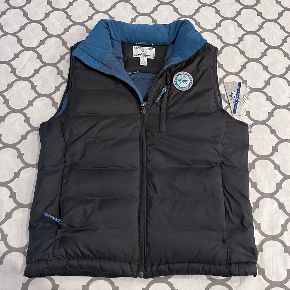 Southern Tide Puffer Vest Jacket Down Insulated Men’s Size Small Outdoors